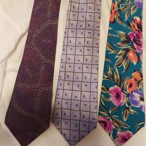 Three beautiful ties for one low price,
